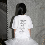エンジェルズウィスパーTシャツ - ホワイト