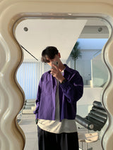 Mone Exceptional Crop Shirt Jacket (3color)
