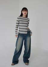 Waist open knit (4color)