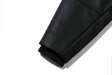 ヴィーガンレザーシングルジャケット / VEGAN LEATHER SINGLE JACKET_BLACK