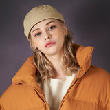 Light padding watch cap BEIGE