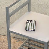 エポキシストライプパターンスマホケース