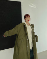フィッシュロングフィールドパーカ/Fish Long Field Parka (2color)
