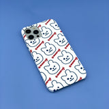 white pattern HardCase (6669315637366)