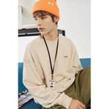 ベーシックロゴスウェット/BASIC LOGO MTM OATMEAL