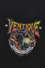 ゴーストライダーTシャツ / VENTIQUE Ghost Rider T-shirt 2color
