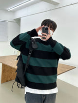 キャンディーデイリーダンガララウンドニット/[BEST]CANDY DAILY DANGARA ROUND KNIT(8COLOR)