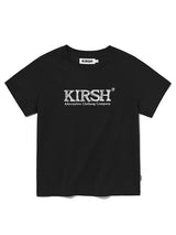 ユニハンドドローイングロゴワーディングtシャツ
