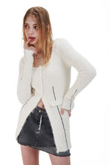ラインニットカーディガン / LINE KNIT CARDIGAN