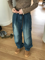 Cowhide mesh belt