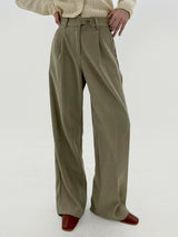 ワープワイドスラックス/no.5157 Warp Wide Slacks (3color)