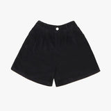 CORDU TUCK HALF PANTS