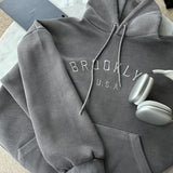 LMN Brooklyn Pigment Washing Oversized Fit Hoodie (4 colors)