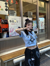 ハートユニセックスカーゴパンツ