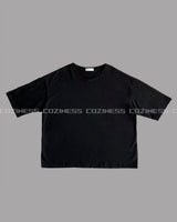 Pulse U-neck Capri Boxy short-sleeved T-shirt (2 colors)