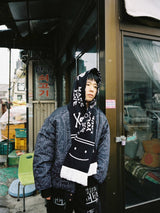 BC® x MAKE YOU LOVE ブラックマフラー