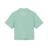 リラックスクリンクルシャツ / RELAXED CRINKLE SHIRT (MINT)