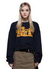 TCP X GOODAM クロップスウェットシャツ