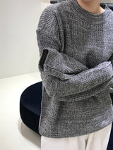 ナットrネックニット