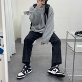 BL サイドジップアップニット/BL Side Zip-Up Knitwear (4 colors)