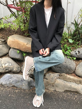 Balance collarless jacket