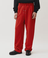 WIDE SWEAT PANTS (RED)