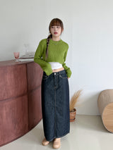 バルククロップニット/Bulk Crop Knit (3color)