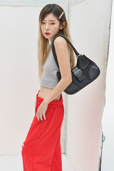 バックニットスリーブレス / Back Point Knit Sleeveless (3 colors)