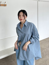 パールボクシーシャツ/Pale Boxy Shirt (2color)