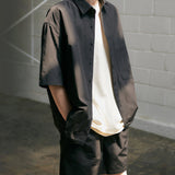 ワンマイルポケットシャツ/One Mile Pocket 1/2 Shirt S80 Black