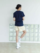 Peace and love shortPeace and love short sleeve T-shirts navy (6594388820086)