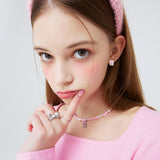 BOLD RIBBON SILVER RING