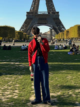 ASCLO Eiffel Wide Crack Denim