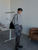 All Day 20 Side Slit Long Sleeve T Shirt (6color)
