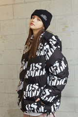 ロゴフーディーウェルロンパーカ/BSR2223FWJK001 LOGO HOODIE WELLON PARKA BLACK