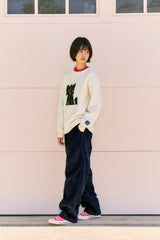KIRSH X MISAKI KAWAI FAMILY BASIC KNIT [IVORY]