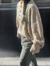 Lucerne collar knit