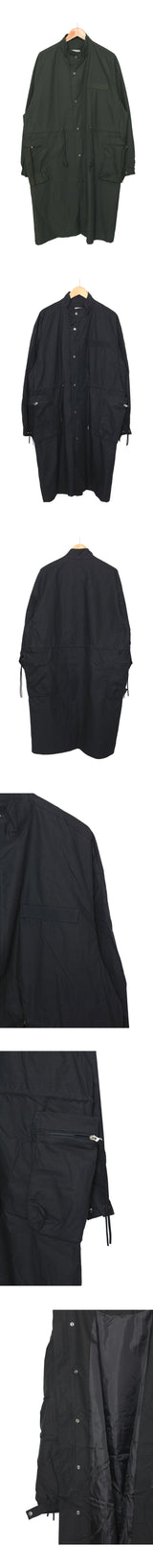 ロングトレンチボンバージャケット / Long Trench Bomber Jacket