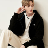 ユニバースワッペン2wayフーディー/Universe Wappen 2 way Hood Zip-Up H6 Black (6604012126326)