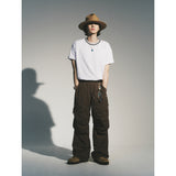 リファインナイロンパラシュートパンツ / REFINE NYLON PARACHUTE PANTS_BR