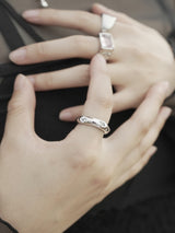 no.55リング / no.55 ring silver (#13 free size)