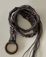 ピラルボヘミアンビンテージジュエリーリングベルト / Piral Bohemian Vintage Jewelry Ring Belt