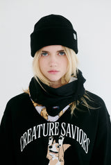 INT ワッペンビーニー / BSR2223FWBN026 BS INT WAPPEN BEANIE BLACK