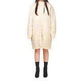 ナイロンフードロングパーカー / NYLON HOOD LONG PARKA ivory