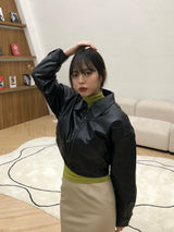 Malo short leather jacket 