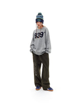 939 LOGO KNIT (GRAY)