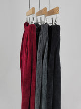 Perfect Velour String Pants (3color)
