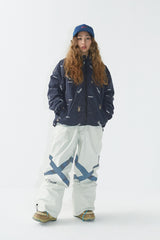 ニューポットXリフレクティブトラックパンツ / BSR2223FWPT027 NEW POT-X REFLECTIVE TRACK PANTS CREAM