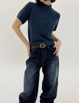 アルピンショートスリーブニット / Alpine short sleeve knit (5color)