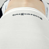 ベイビークロップT for all 'LOVERS' / Baby Crop Tee for all 'LOVERS' Off White / Black